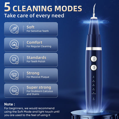 ELECTRIC DENTAL HYGIENE KIT FEATURING LED ILLUMINATION-HABANOVA™